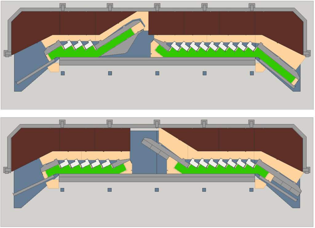 Doppeleinbau ZSchalung